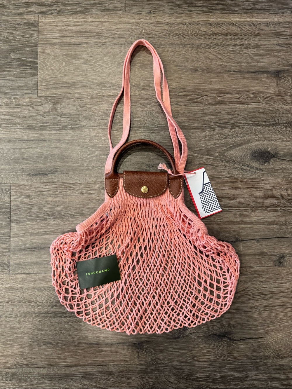 Longchamp LE PLIAGE FILET L MESH BAG